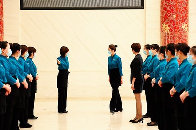 從心出發(fā)服務禮儀培訓 南郊賓館全面提升服務品質(zhì)喜迎盛會